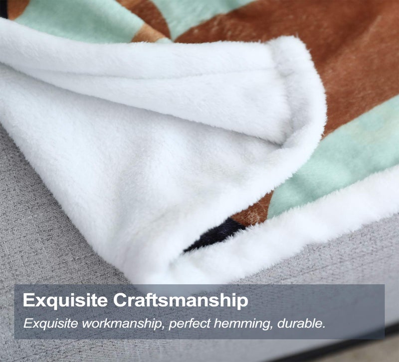 Famitile Dachshund Blanket, Weiner Dog Blankets, Weiner Dog Gifts for Women, Dachshund Stuffed Animal Pattern Blanket for Dogs Lovers (Dachshund 1, 47" x 60") - Image 5